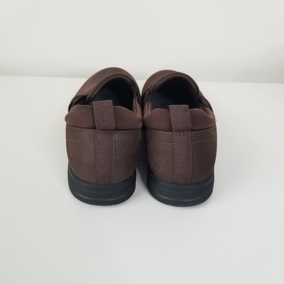 Clarks Breeze Bali Brown Slip On Loafers Size 7 Comfort - Picture 6 of 10